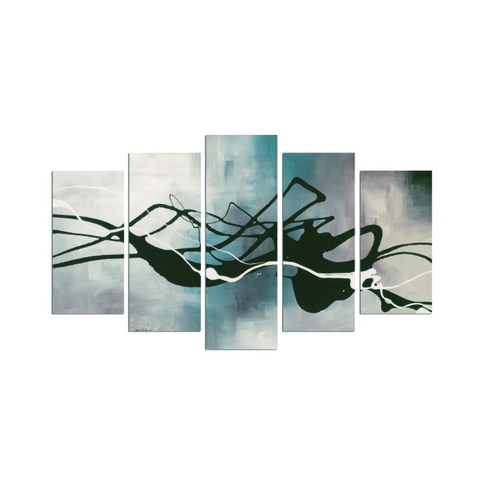 Wallity Pintura Decorativa MDF 5PMX-037 Multicolor